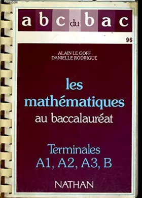 Couverture du produit · Mathematiques, terminales a1, a2, a3, b
