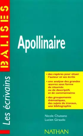 Couverture du produit · Apollinaire