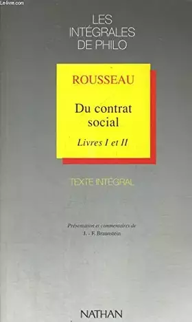 Couverture du produit · Du contrat social, 2 volumes