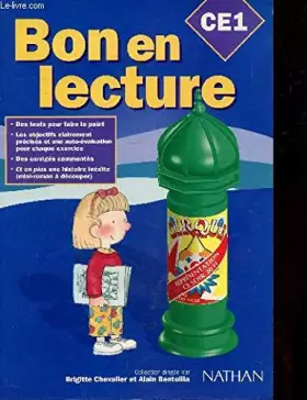 Couverture du produit · BON EN LECTURE CE1