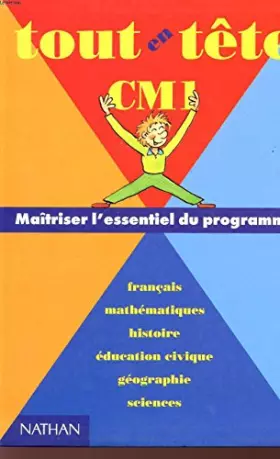 Couverture du produit · Tout en tête CM 1