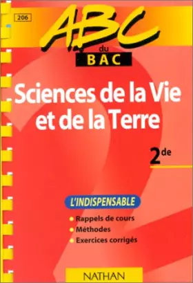 Couverture du produit · ABC du bac, sciences de la vie et de la terre, niveau seconde