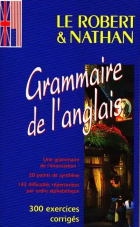 Couverture du produit · Le Robert et Nathan, grammaire de l'anglais