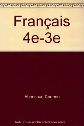 Couverture du produit · Français 4e-3e