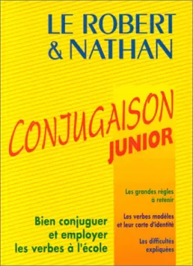 Couverture du produit · Robert et Nathan : conjugaison junior, 8-12 ans