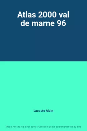 Couverture du produit · Atlas 2000 val de marne 96