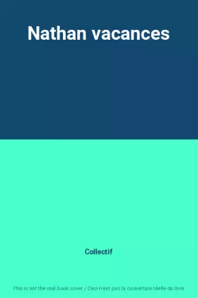 Couverture du produit · Nathan vacances