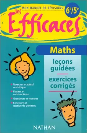 Couverture du produit · Maths 6e - 5e