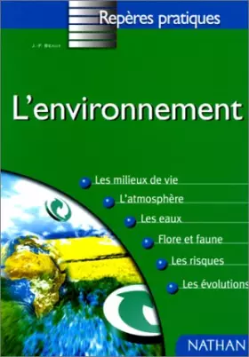 Couverture du produit · L'environnement
