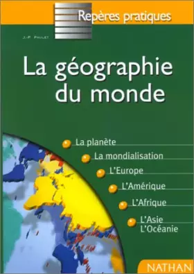 Couverture du produit · La géographie du Monde