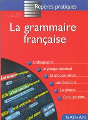 Couverture du produit · La grammaire française