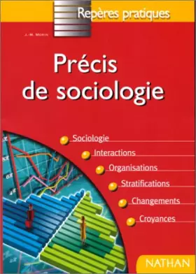 Couverture du produit · Précis de sociologie