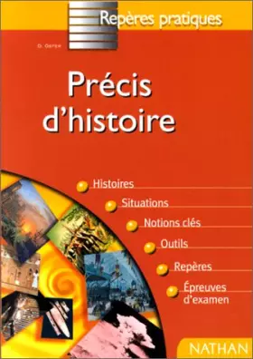 Couverture du produit · Précis d'histoire