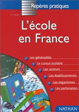 Couverture du produit · L'école en France