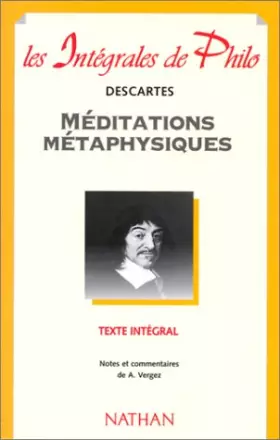 Couverture du produit · Méditations métaphysiques