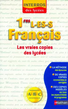 Couverture du produit · Interros des lycées : Français, 1ères