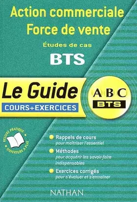 Couverture du produit · Action commerciale Force de vente : Etudes de cas BTS