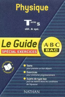 Couverture du produit · Physique Terminale S