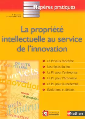 Couverture du produit · PROPRIETE INTELLECT SERVICE IN