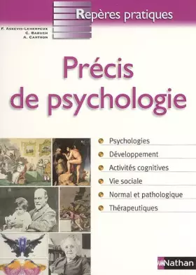 Couverture du produit · Précis de psychologie