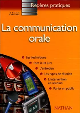 Couverture du produit · La communication orale
