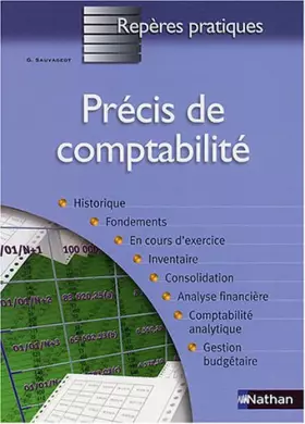 Couverture du produit · Précis de comptabilité