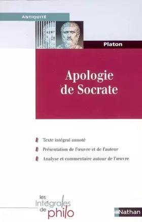 Couverture du produit · Apologie de Socrate
