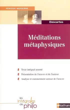 Couverture du produit · Méditations métaphysiques