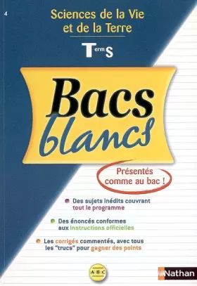 Couverture du produit · Sciences de la Vie et de la Terre Tle S