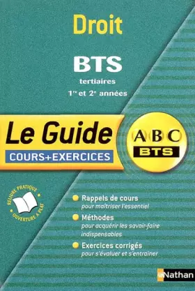 Couverture du produit · Guide ABC BTS : Droit