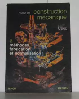 Couverture du produit · Précis de construction mécanique, tome 2