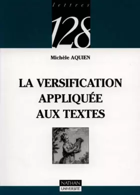 Couverture du produit · La versification appliquée aux textes