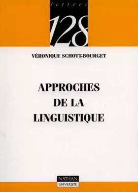 Couverture du produit · Approches de la linguistique
