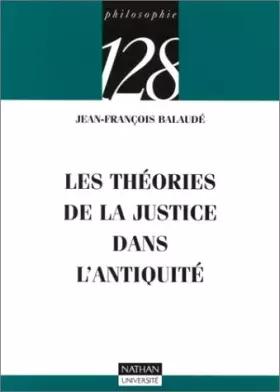 Couverture du produit · Les théories de la justice dans l'Antiquité