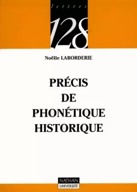 Couverture du produit · Précis de phonétique historique