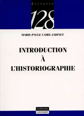 Couverture du produit · Introduction à l'historiographie