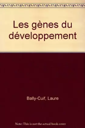 Couverture du produit · Les gènes du développement