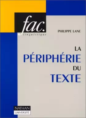 Couverture du produit · La périphérie du texte