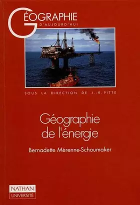 Couverture du produit · Géographie de l'énergie