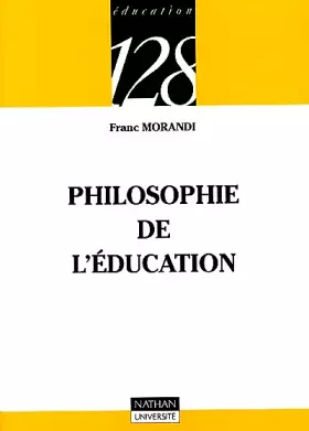 Couverture du produit · Philosophie de l'éducation