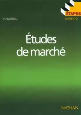 Couverture du produit · Etudes de marché