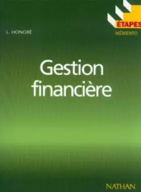 Couverture du produit · La Gestion financière