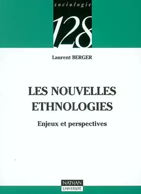 Couverture du produit · Les nouvelles ethnologies