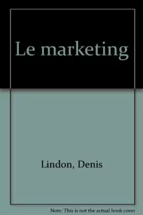 Couverture du produit · Le marketing