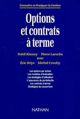 Couverture du produit · Options et contrats à terme