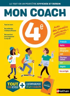 Couverture du produit · Mon coach - Toutes les matières 4e