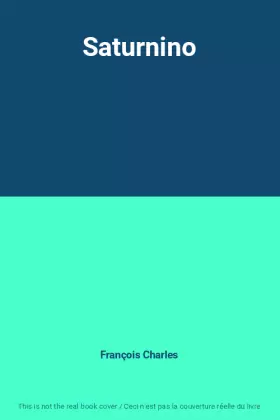 Couverture du produit · Saturnino