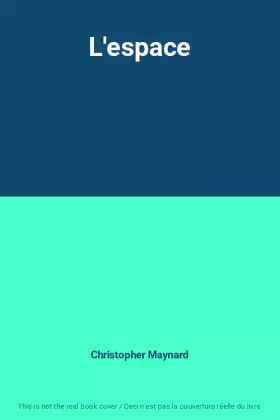 Couverture du produit · L'espace