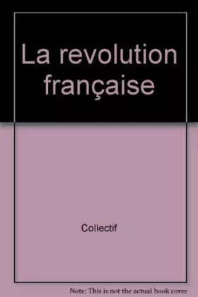 Couverture du produit · La revolution française