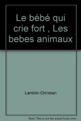 Couverture du produit · Les bebes animaux